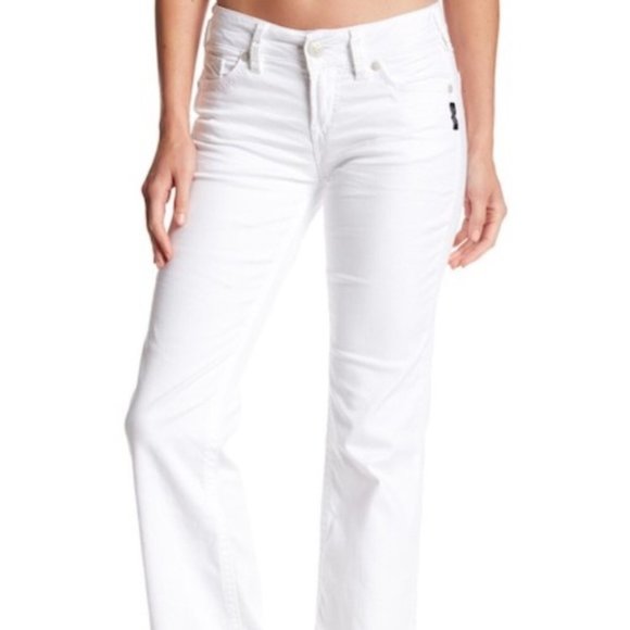 Silver Brand White Jeans 32/32